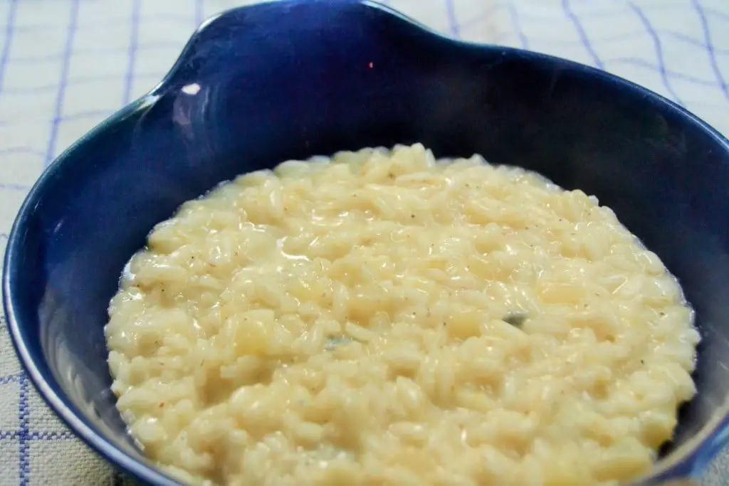 Pear and Gorgonzola Cheese Risotto