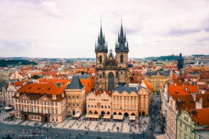3 Days in Prague - Town Hall square