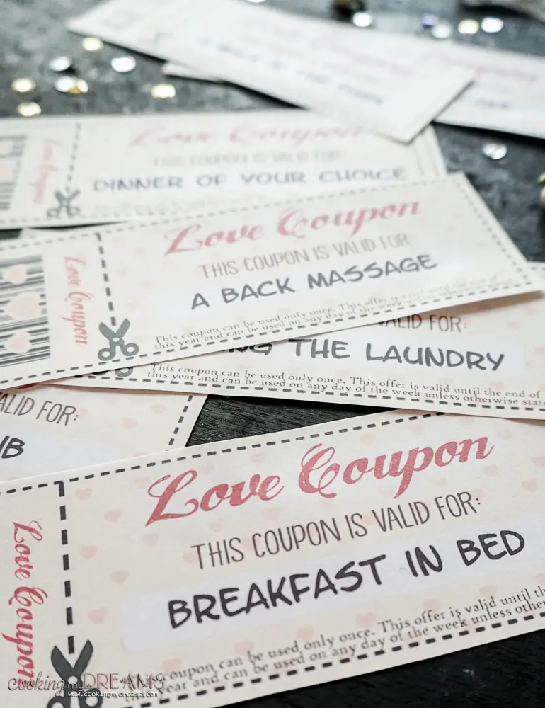Valentines day coupons for boyfriend