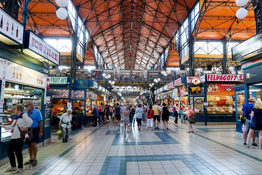 great market hall of Budapest