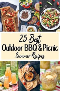 collection of 25 bbq and picnic recipes