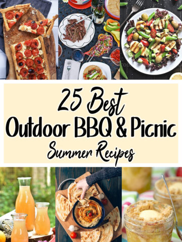 collection of 25 bbq and picnic recipes