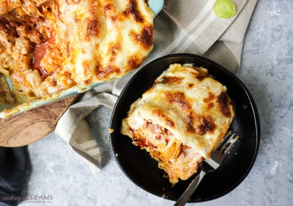 Butternut Squash Lasagna With Italian Sausage Cooking My Dreams 3086