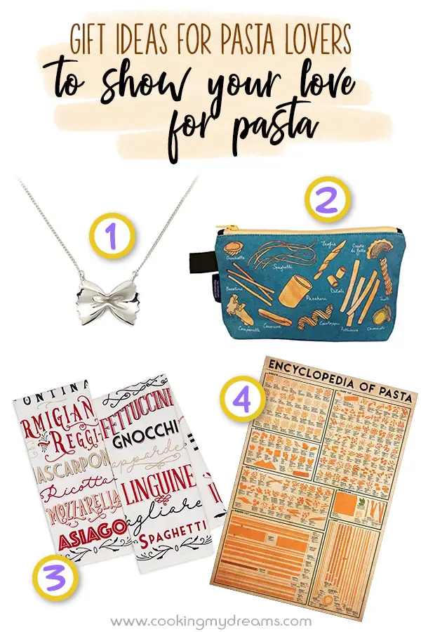 pictures of 5 gift ideas to show your love for pasta