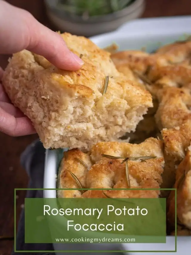 Potato Rosemary Focaccia