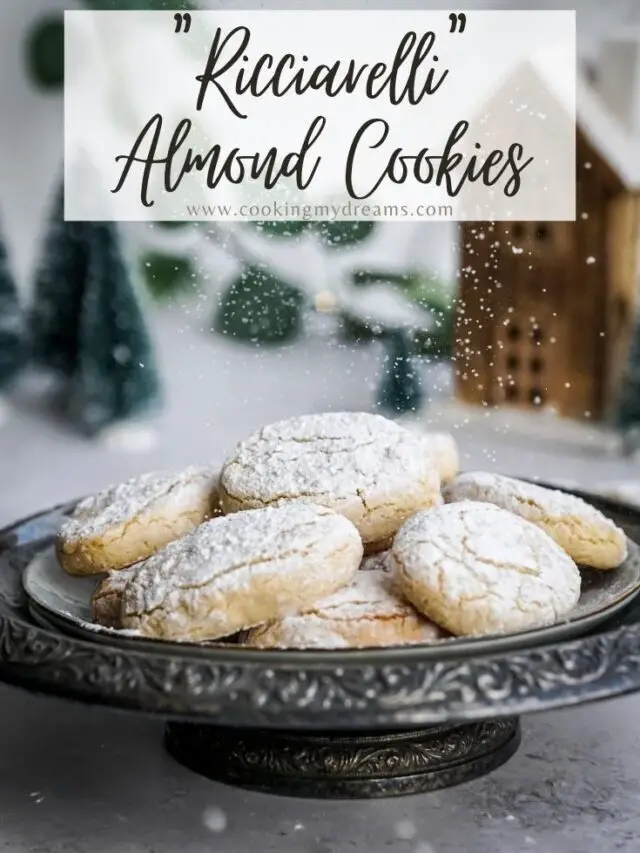 Ricciarelli Italian Almond Cookies