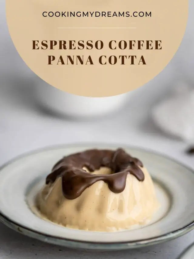 Espresso Coffee Panna Cotta