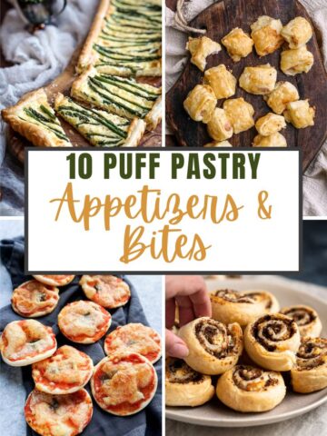 puff pastry appetizers and bites